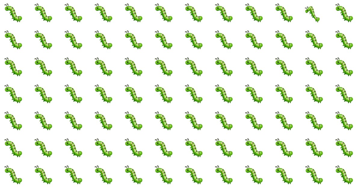 Spot The Odd Character – Only The Fastest Will Win!