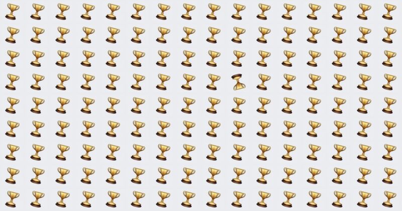 Research Shows Only Very Few People Can Beat This Tough Odd One Out Visual Challenge.
