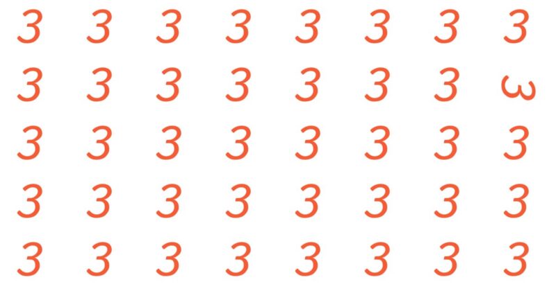 Only People With A Seriously High IQ Will Be Able To Ace This Odd One Out Visual Test! Can You?