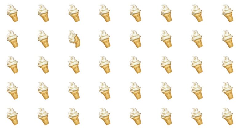 If You Can See The Odd One Out Within 15 Seconds, You Have A Very Sharp Mind