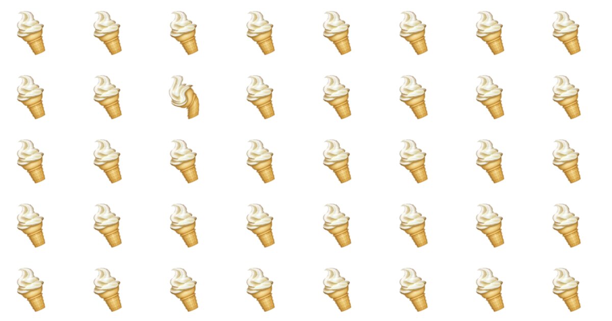 If You Can See The Odd One Out Within 15 Seconds, You Have A Very Sharp Mind